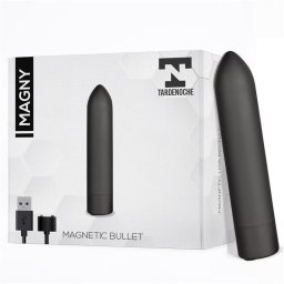 Tardenoche Magny Vibrating Bullet Magnetic USB Black