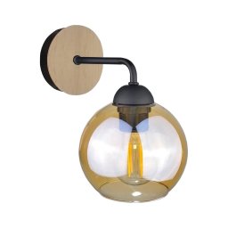 Aplică MELLE WOOD 1xE27/60W/230V