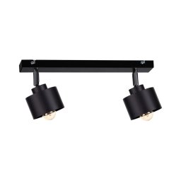 Spot SIMPLY BLACK 2xE27/60W/230V