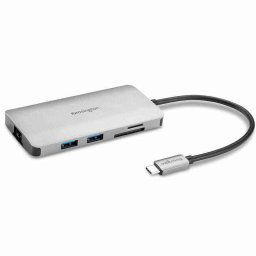 DOCKING Station KENSINGTON universal- conectare PC USB Type C- USB 3.2 x 3- USB Type C x 1- porturi video HDMI x 1- RJ-45- NB 8