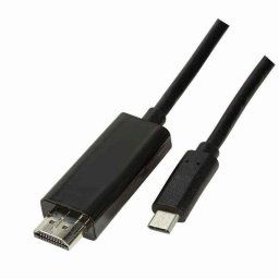 CABLU video LOGILINK- adaptor USB 3.1 Type-CT) la HDMIT)- 3m- rezolutie maxima 4K UHD3840 x 2160) la 60 Hz- negru- UA0330