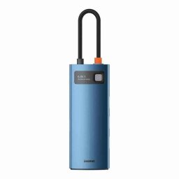DOCKING Station Baseus Metal Gleam- conectare PC USB Type-C- USB 3.0 x 3- USB Type C x 1 PD 100W 5V / 9V / 14.5V / 20V 5AMax.)-