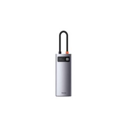 DOCKING Station Baseus Metal Gleam Series 5-in-1- conectare PC USB Type-C- USB 3.0 x 3- USB Type C x 1 PD 100W 5V / 9V / 14.5V /