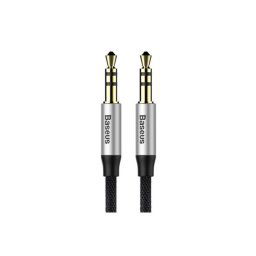 CABLU AUDIO Baseus Yiven- 1 x Jack 3.5mmT) la 1 x Jack 3.5mmT)- lungime cablu 1m- gri/negru CAM30-BS1 TV 0.25 lei) - 69531562571