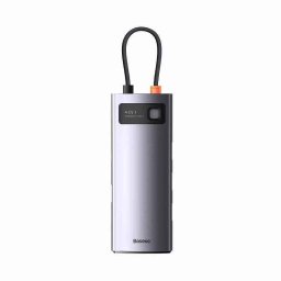 DOCKING Station Baseus Metal Gleam- conectare PC USB Type-C- USB 3.0 x 4- gri WKWG070013) - 6932172608637
