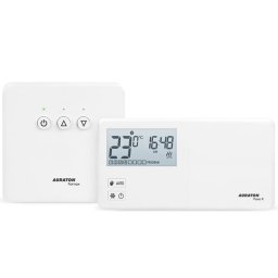 Termostat wireless programabil, Auraton PAVO SET, alb