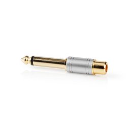 Adaptor audio 6.35mm tata - RCA mama