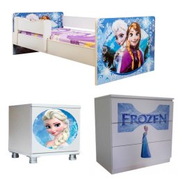 Promo pat junior Frozen mobilier 2-12 ani