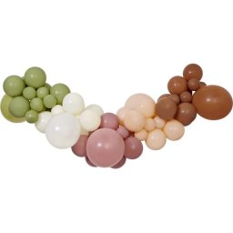 Kit ghirlanda culori natura retro 65 buc