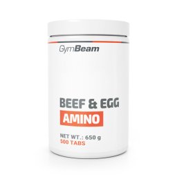 GymBeam Beef&Egg 500 tab. fără aromă