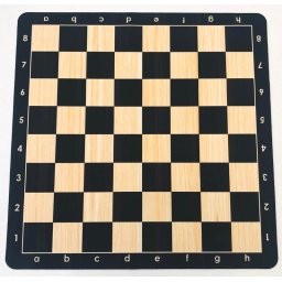Tabla de sah rulabila MOUSEPAD (subtire) - aspect de lemn