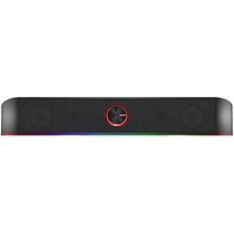 Soundbar gaming PC Trust GXT619 Thorne, iluminare RGB, Negru