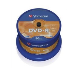 DVD-R Verbatim 43788, 16x, 4.7GB, 50buc, Matt Silver
