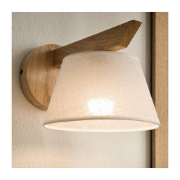 Aplica de perete ANTONIO 1xE14/40W/230V stejar