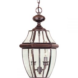 Pendul NEWBURY Large, cupru, H:170.8cm, IP23, 2 becuri, QZ-NEWBURY8-L-AC
