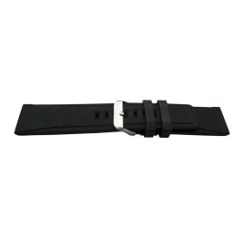 Curea silicon neagră 22mm - 48001
