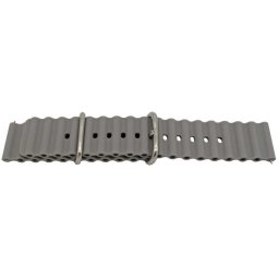 Curea silicon gri cutată cu telescop QR 20mm - 63047