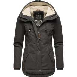 MARIKOO Parka de iarnă 'Bikoo' gri metalic