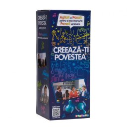 Jucarie Agitați-vă poveștile ZN0007 Agitați, creați și treceți! Folosiți sunete și imaginație pentru a crea povești uimitoare împreună! Agitațipentru a auzi un sunet. Folosiți-l pentru a începe să vă creați povestea. Agitați din nou pentru sunete mai insp