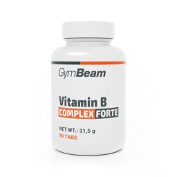 GymBeam Vitamina B-Complex Forte 90 tab. fără aromă