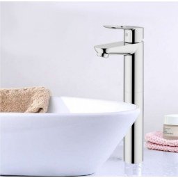 Baterie lavoar montare pe blat Grohe Bauloop XL,furtune flexibile,crom-23764000