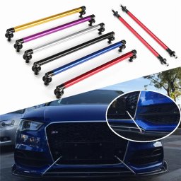 Set 2 Tije de Sustinere pentru Prelungire Bara Auto, Lungime 20cm, Culoare Rosu