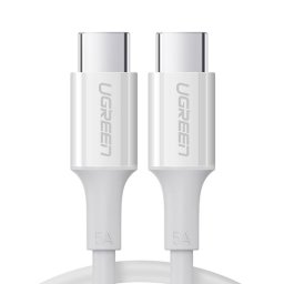 Cablu USB-C la USB-C, 2 m, alb