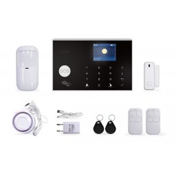 Sistem de alarma Smart Rovo ZX-G30 Wifi, GSM, 433MHz, Tuya, alerta prin SMS, apel vocal, notificare pe telefon