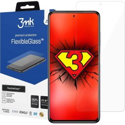 Folie protectie ecran 3mk FlexibleGlass (Sticla hibrida) pentru Xiaomi POCO X3 Pro