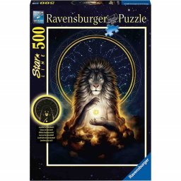 Puzzle leu 500 piese starline lumineaza in intuneric