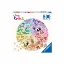 Puzzle Cerc Animale, 500 Piese