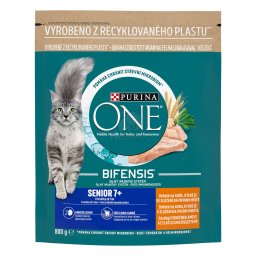 Purina One Senior hrană uscată pentru pisici, bogată în pui și cereale integrale 800 g