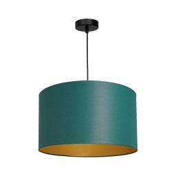 Lustră pe cablu ARDEN 1xE27/60W/230V d. 40 cm verde/auriu