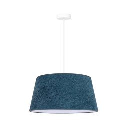 Duolla - Lustră pe cablu BOUCLE 1xE27/15W/230V d. 50 cm turcoaz