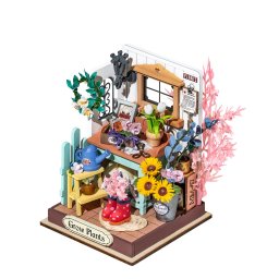 Puzzle 3D, Casuta DIY Gradina din balcon, Rolife, 72 piese