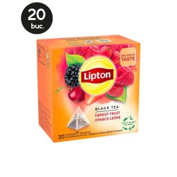 20 Plicuri Ceai Negru cu Fructe de Padure - Lipton