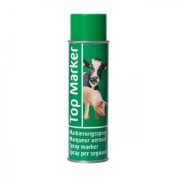 Spray verde pentru marcarea bovinelor, vitelor, caprelor sau porcilor, TopMarker, 500 ml