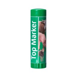 Creion verde pentru marcarea animalelor pe termen scurt, TopMarker, 60 ml