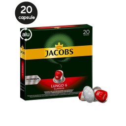 20 Capsule Jacobs Lungo Classico - Compatibile Nespresso