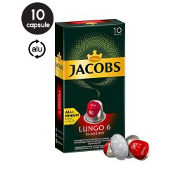 10 Capsule Jacobs Lungo Classico - Compatibile Nespresso