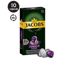 10 Capsule Jacobs Lungo Intenso - Compatibile Nespresso