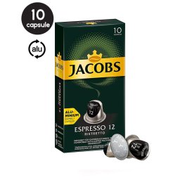 10 Capsule Jacobs Espresso Ristretto - Compatibile Nespresso