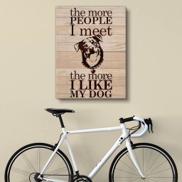 Tablou canvas : I like my dog
