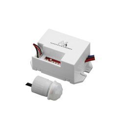Senzor de mișcare Maclean PIR, cu senzor extern, 360°, 800W, MCE32