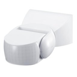 Senzor de mișcare Maclean PIR, infraroșu, IP65, alb, rază 12 m, MCE201W