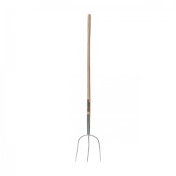 Furcă pentru fân, cu 3 coarne, 30 × 30 cm, cu coadă