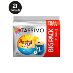 21 Capsule Tassimo Morning Cafe XL Mild