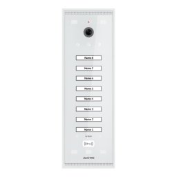 Panou exterior video Urban pentru 8 Familii, montaj aparent - SMART, G3 - ELECTRA VPM.08S03.ELWU4