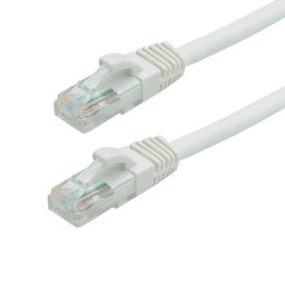 Patch cord Gigabit UTP cat6, LSZH, 3.0m, alb - ASYTECH Networking TSY-PC-UTP6-3M-W