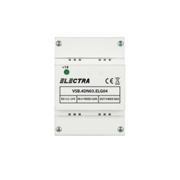 Doza selectie video 4 intrari pentru HOME + URBAN, G3 - ELECTRA VSB.4DN03.ELG04